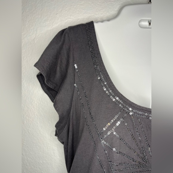 American Eagle Sequin Embellished Mini Dress – Size M 🖤 - Picture 4 of 7